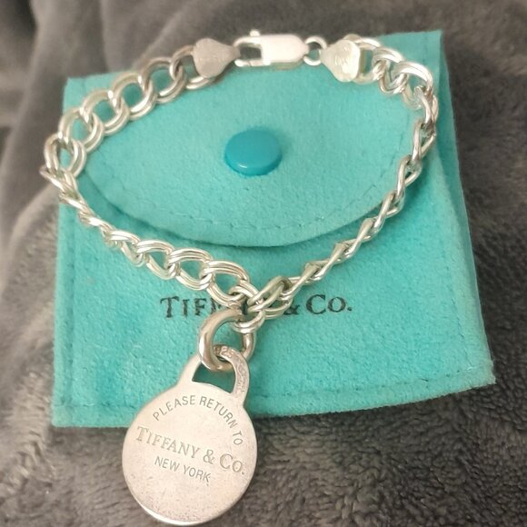 Tiffany & Co. Sterling Silver Charm Bracelet - Picture 1 of 6